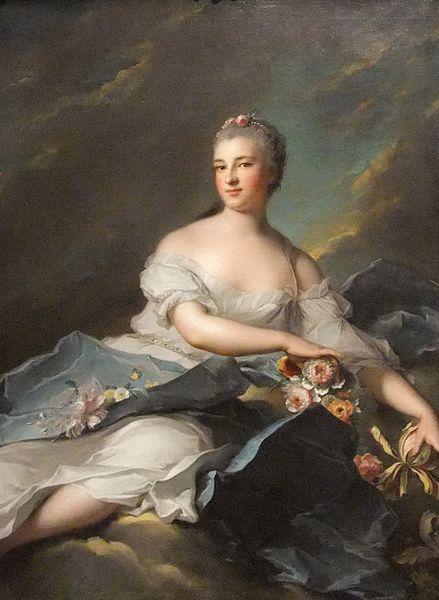 Jjean-Marc nattier Portrait of Baronne Rigoley d Ogny as Aurora, nee Elisabeth d Alencey